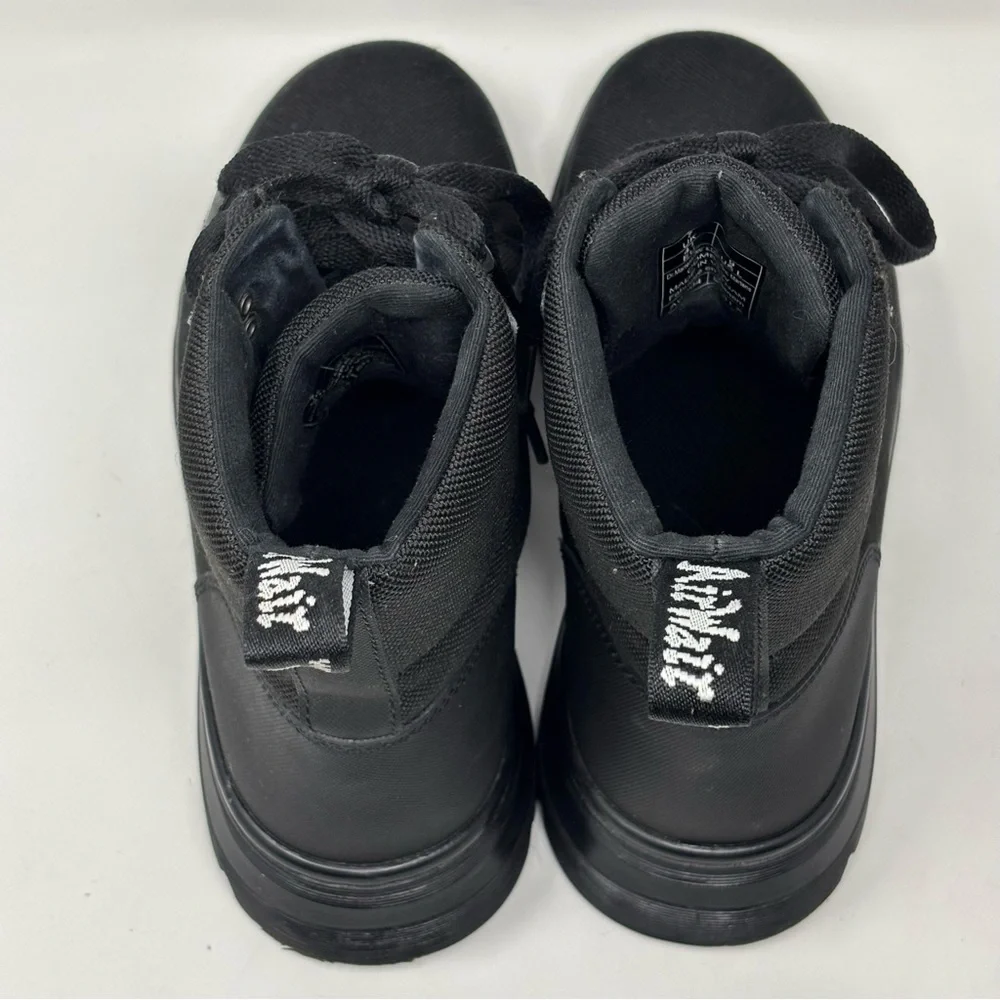 Dr. Martens Combs Women’s Pooh Casual Black Lace Up Boots Size 9 - Picture 5 of 11